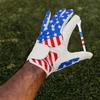 10/20/50 шт. тройники для гольфа, небьющиеся пластиковые тройники для гольфа, уменьшающие трение, боковое вращение, аксессуары для гольфа, узор с флагом США, длинные тройники для гольфа оптом