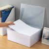 Transparent Home Office Supplies Storage Box Dustproof File Storage Box Storage Box  A4 Paper
