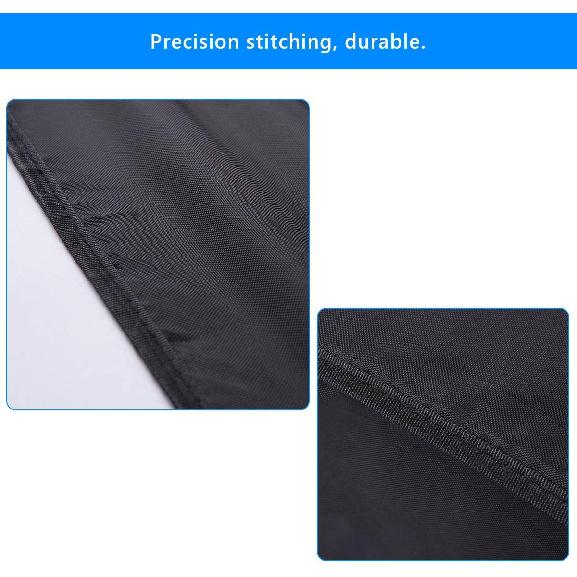 Накрытие на турбинный вентилятор, 2 шт., Luxiv, Защитное покрытие для кровельного турбинного вентилятора, Прочное, Защитный щит, Водонепроницаемое, Ткань Оксфорд 420D, Черное (20D x 20W)