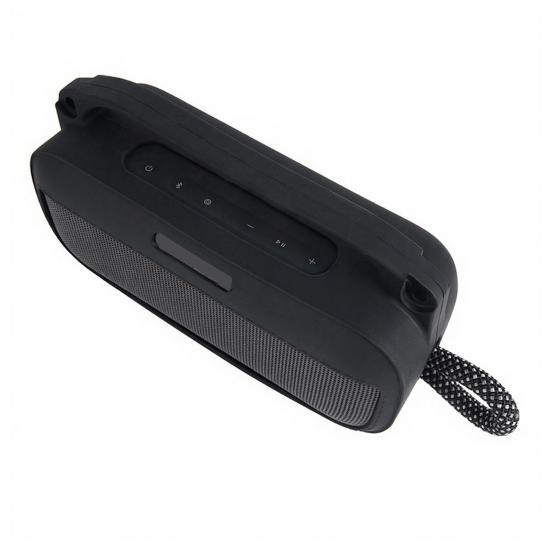 Силиконовый чехол для динамика SoundLink Plus 7, водонепроницаемый, совместимый с Bluetooth, с плечевым ремнем, карабином, защитная оболочка, чехол для переноски