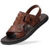 Sandal erkaklar super tolali plyaj poyafzali erkaklar trendi yoz yangi uslub sandal va shippak ikki maqsadli sandal qulay kundalik