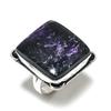 Natural Russian Charoite Gemstone 925 Sterling Silver Gift Ring Size 10 S8B81
