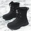Anti-slip Winter Snow Boots Women Fashion High-top Boots Plush Cotton Shoes Ladies Outdoor Walking Hiking Shoes