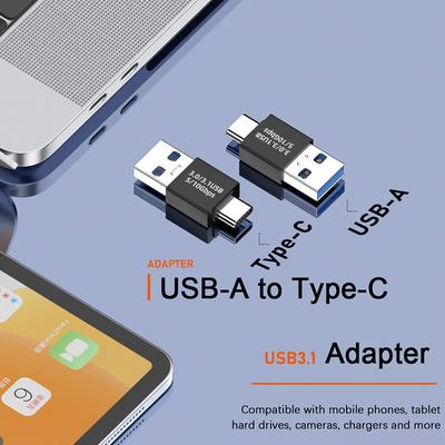 Переходник USB 3.1 «мама» на USB-адаптер «мама» типа C, суперскоростной преобразователь