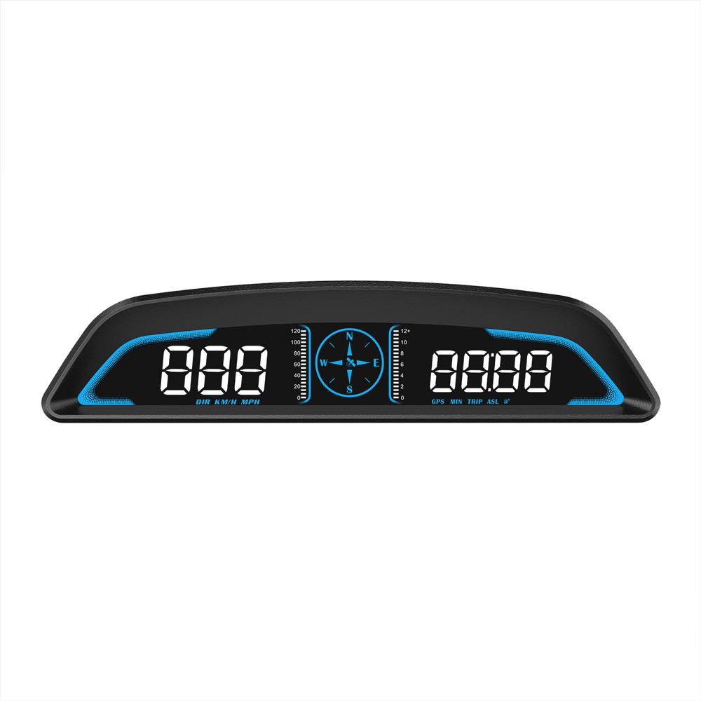ZUIMI G3 GPS HUD Дисплей на лобовом стекле Автомобильный спидометр Смарт-цифровой сигнализатор с напоминанием Автомобильная электроника Аксессуары для всех