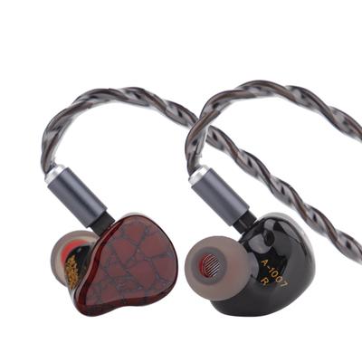 Linsoul Punch Audio Martilo Hybrid (1 Планарный + 2BA + 2DD) Проводные наушники высокого класса, Красные, Водонепроницаемые, Глубокий бас, Шумоподавление, Бинауральные,