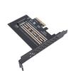 PCIe 4X to M.2 M Key Card 128Gbps Speed PCI E X4 5.0 GEN5 to M.2 NVMe Adapter Card for 2280 2260 2242 2230 SSD