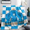 1Pc pokemon Print Flannel Blanket, High quality Comfortable for All Seasons, Home Decor, Warmth and Comfort, Perfect for Christmas GiftS
