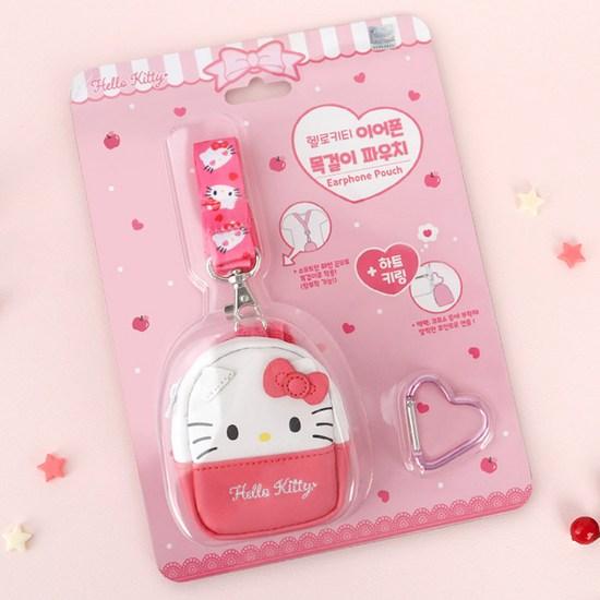Sanrio Pochaco Kuromi My Melody Hello Kitty Mini Pouch Earphone Coin Purse Key Ring Bag Ring Necklace Pouch, a Popular Character In Korea