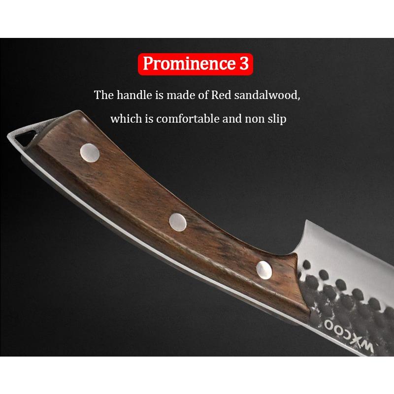 Stainless Steel Kitchen Knife Women's Small Japanese Kitchen Knife Carving Knife Chef's Knife Kitchen Knife Sharp and Convenient Knife