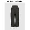 UR2026 Women's Pleated Tied Curved-Leg Pants