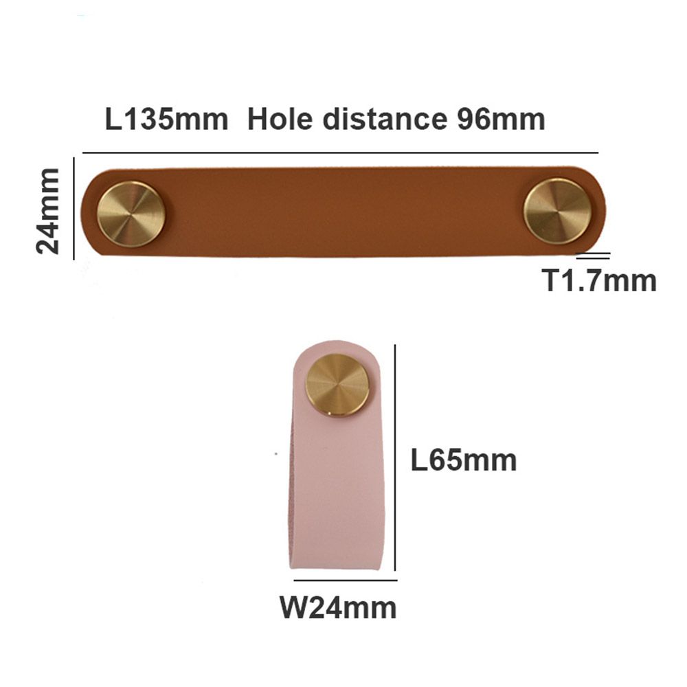 Кухонный шкаф Фурнитура для шкафа Мягкие ручки для ящиков Мебельные ручки Кожаные ручки Дверные ручки