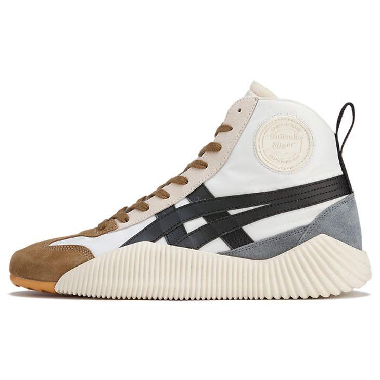 ONITSUKA TIGER Acromount MT Brown Toe Unisex Sneakers Cream Black 1183B467-100