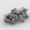 Мини-вездеход AT-TE из кубиков MOC, сборная игрушка-вездеход для детей