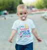 Мальчики Младенцы Дети Футболка/боди милая няня любит меня до луны и обратно Детская/детская/малыш