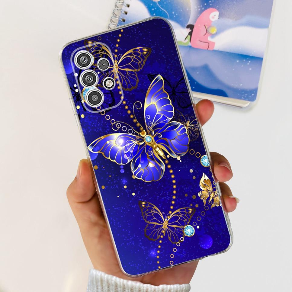 For Samsung Galaxy A23 5G A23 4G Case Cartoon Astronaut Cat Soft Silicone TPU Cover For Samsung A23 a23 6.6" Bumper Phone Case