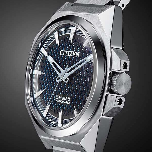 Citizen Men's NA1010-84X ( Watch Series 8 Mechanical 830 Mechanical) Round Watch Silver Stainless