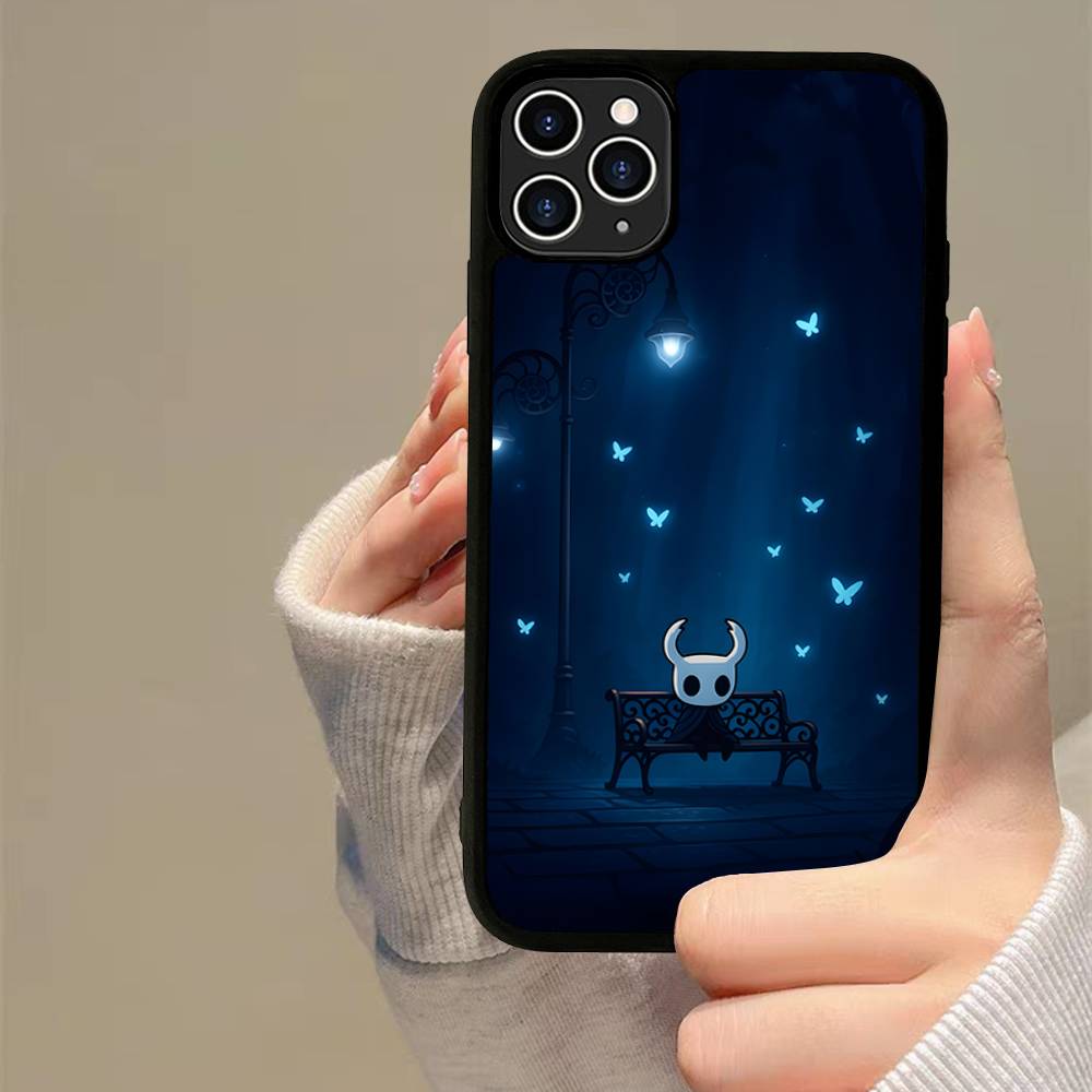 Популярная игра H-Hollow K-Knight S-Silksong Чехол для телефона для iPhone 17 16 Pro Max Air 13 12 Mini 14 15 Plus 11 PC+TPU Задняя крышка