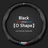 For BMW M Power X3 X4 X5 X7 E36 E39 E46 E60 E65 E90 F10 F15 F20 F25 F30 G20 G30 G05 Car Carbon Fiber Suede Steering Wheel Cover FX0