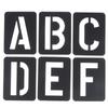 42Pcs Letter Number Symbol Craft Hollow Stencil Stamping Embossing Template