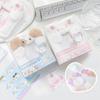 Sweet Furry Kpop Photocard Holder for Student Plush Cartoon Puppy Cat Photo Card Organizer Cute Card Display Binder Collection