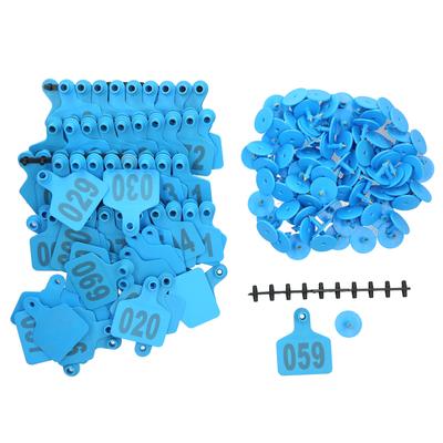 001?100-цифровая пластиковая бирка для скота, ушная бирка для маркировки крупного рогатого скота, коров, аксессуары для фермы животных