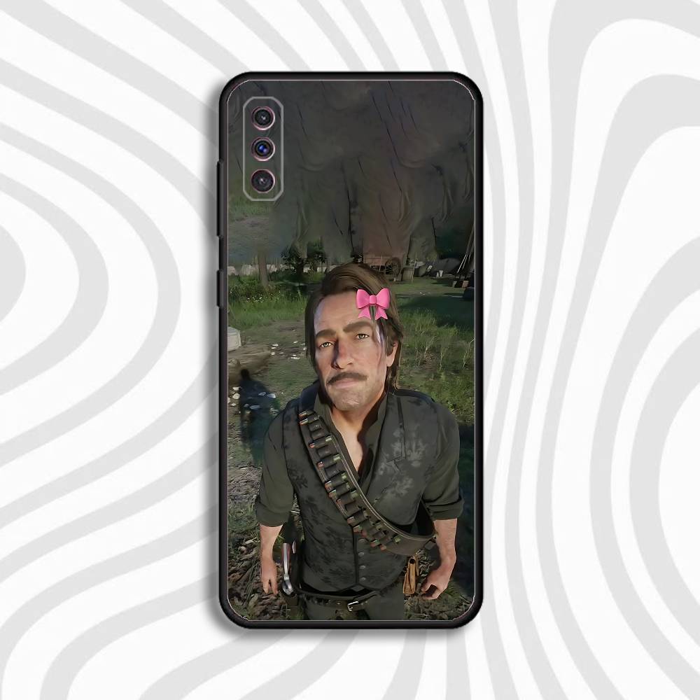 A-Arthur M-Morgan Phone Case For Samsung S10,S21,FE,S21,Note 20,S26,S25,S24,S23,Ultra,S9,S22,Plus Soft Black