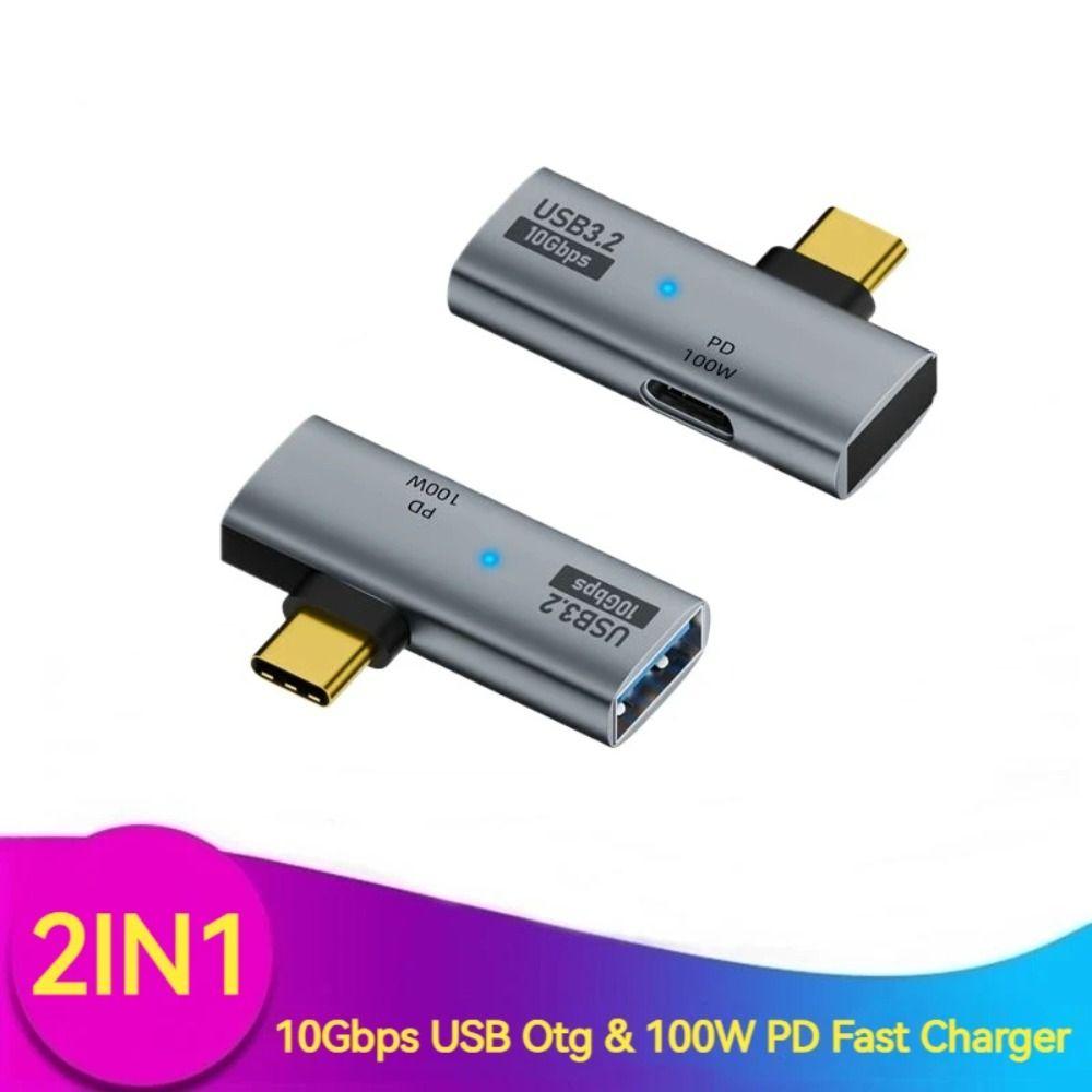Адаптер USB Type C 2 в 1 для телефона/компьютера/ноутбука/U-диска для телефона/компьютера/ноутбука/U-диска