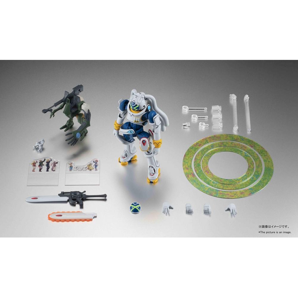 ROBOT Spirits OVERMAN King Gainer King Gainer & Gachiko примерно 130 мм ABS&PVC&PET окрашенная подвижная фигурка