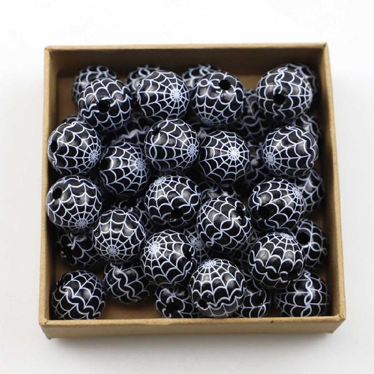 10 Pieces Wooden Bead for Crafts Handmade Round Beads for Jewelry Making