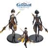 Genshin Impact Чжун Ли Фигурки Игрушка Коллекционная Модель Детский Рождественский Орнамент Подарки