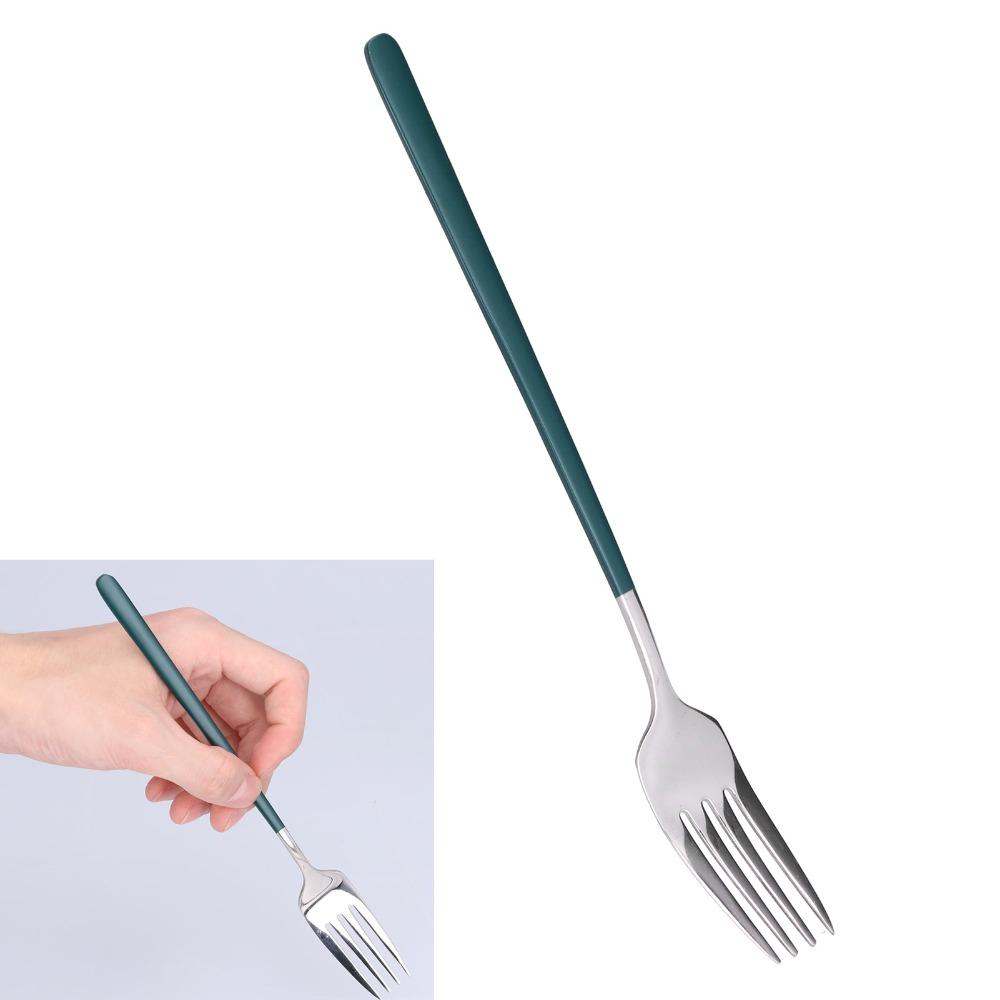 1Set with Box Tableware Kit Multi Use Utensil Set No Corrosion Metal Spoon Eating Use