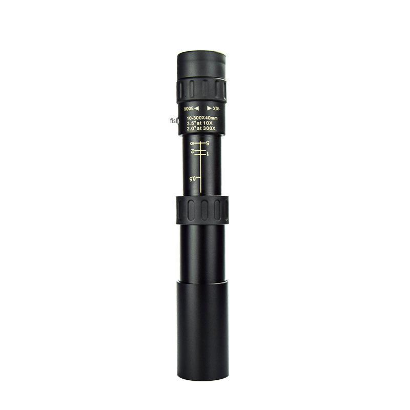10-300x40 HD Variable Monocular: Night Vision Outdoor Metal Binoculars