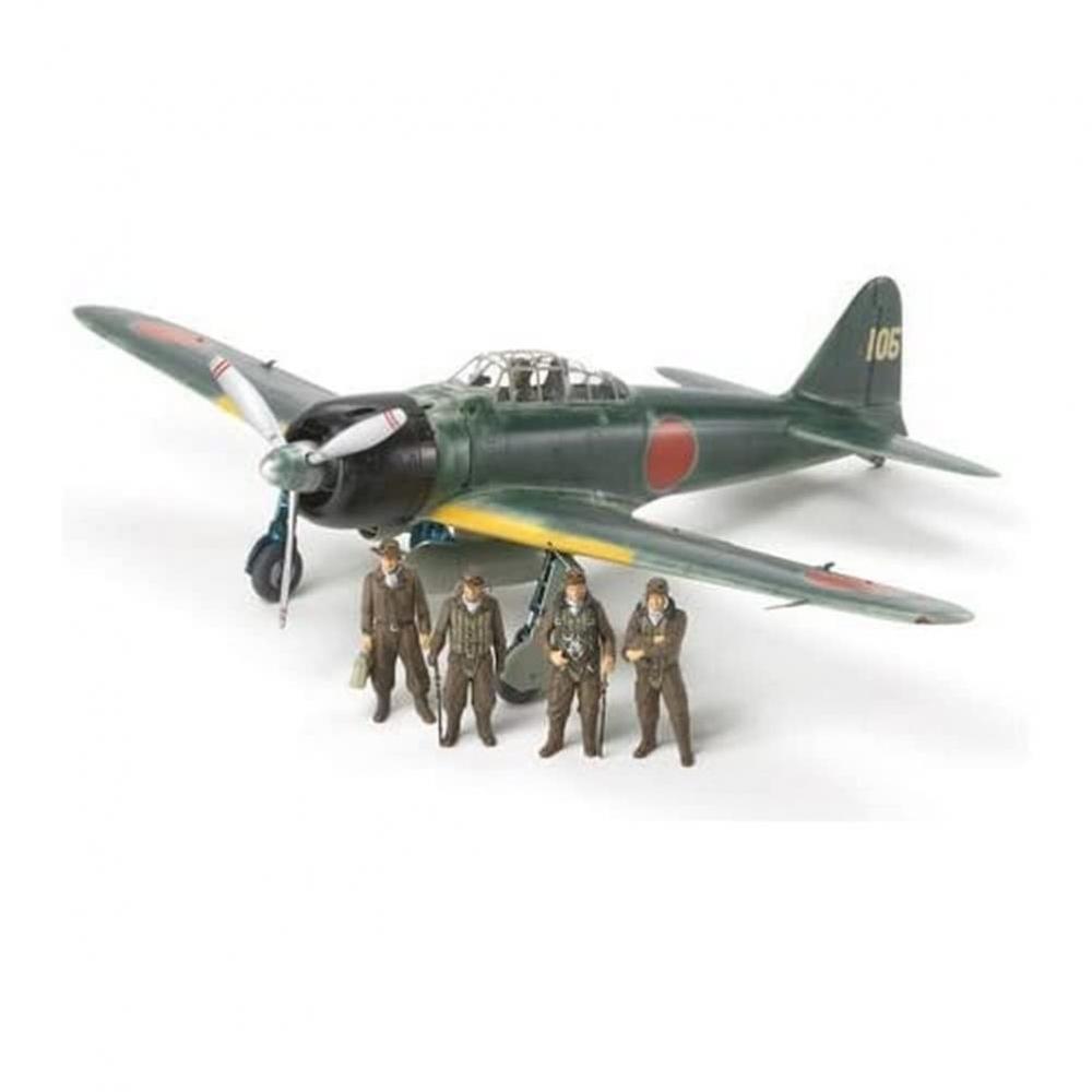Tamiya 148 Серия Шедевр №108 Истребитель Мицубиси Зеро Тип 2222-А Японского флота Пластиковая модель 61108