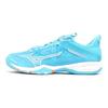 Mizuno Wave Claw Neo 2 Дышащие Нескользящие Прочные Низкие Кроссовки для Бадминтона Унисекс Обувь Синий Ярко-Оранжевый 71GA227011