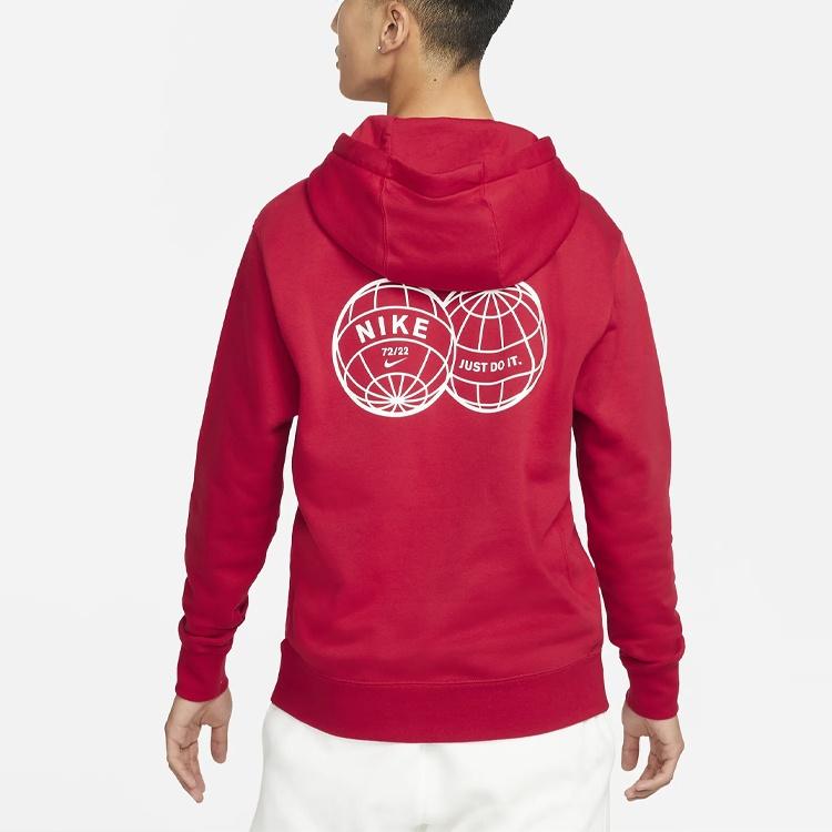 Nike CNY Chinese New Year's Edition Logo Printing Knit Fleece Red Men's DQ5067-687