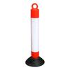 Jitai 75cm Reflective Rubber Traffic Safety Post