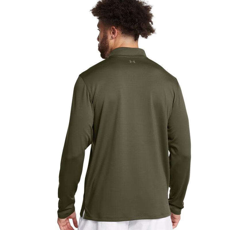 Under Armour Толстовка Motion Skin-Friendly Training Hoodie Мужская толстовка с капюшоном темно-зеленого цвета 1386980-390
