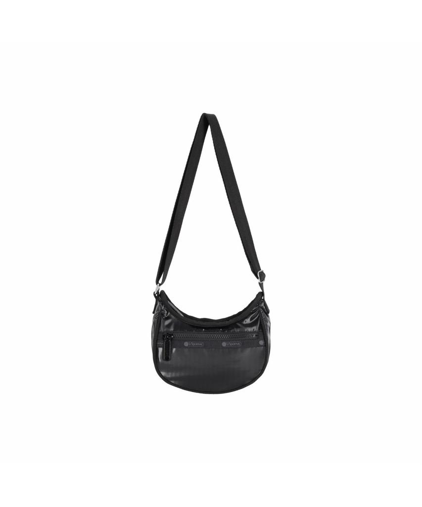 Сумка-хобо Lesportsac Black Shine Mini Crossbody [2047.M135]