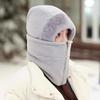 Winter Warm Hats for Men and Women Riding Thickened Ear Protectors, Scarves, Pullover Hats, Cold-proof and Breathable