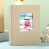 Slip-in Photo Album Linen Cover 28 Pages 56 Pockets 4x6-Inch Wedding Travel Baby Shower Kids Family Anniversary Picture Collection Book