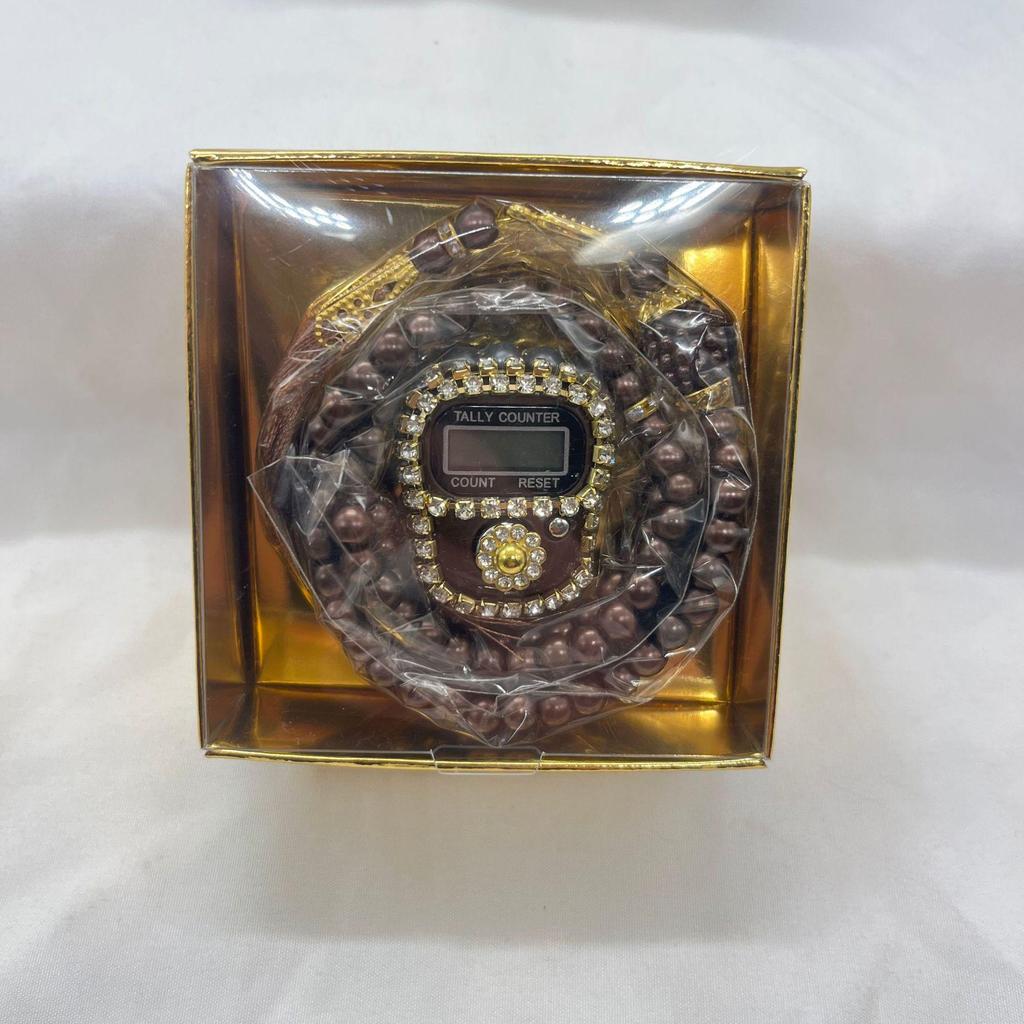 Central Asia Rhinestone and Bead Gift Set - 99 Crystal Glass Beads with Beading Box