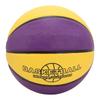 Rubber Basketball Rubber Yellow Purple Soft Touch Easy To Grip Sports Basketball for Kids Youth