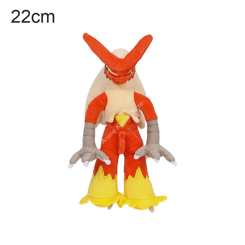 New Haxorus Fit Plush Soft Stuffed Toy Japan Anime Dragon Doll Gift For Kids Children