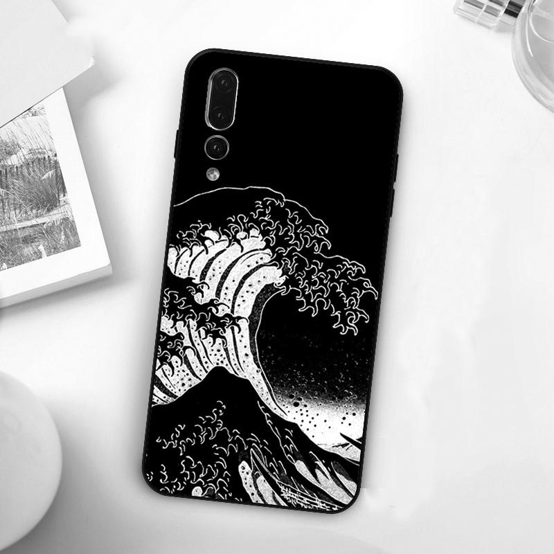 Чехол «Великая волна Канагавы» для Huawei Nova Y73 Y72 Y90 Y70 Y60 Y91 Y61 12s 12i 11i 8i 9 10 SE P60 P30 Pro P40 Lite