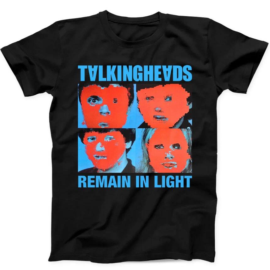 Talking Heads Remain In Light Панк-рок Ретро Крутая Подарочная Футболка P3013