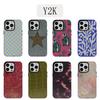 Роскошный ковбойский чехол со звездами в стиле Y2K для iPhone 17 16e 16 15 14 13 12 11 X XS XR XSMAX 7 8 Air Pro Max Plus Роскошный двухслойный