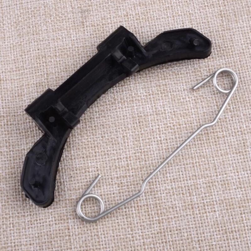 1set Car Petrol Flap Hinge Bracket + Spring for Volvo V70 Xc90 S60 S80 Car Tank Hinge Fuel Flap Hinge Bracket for Volvo