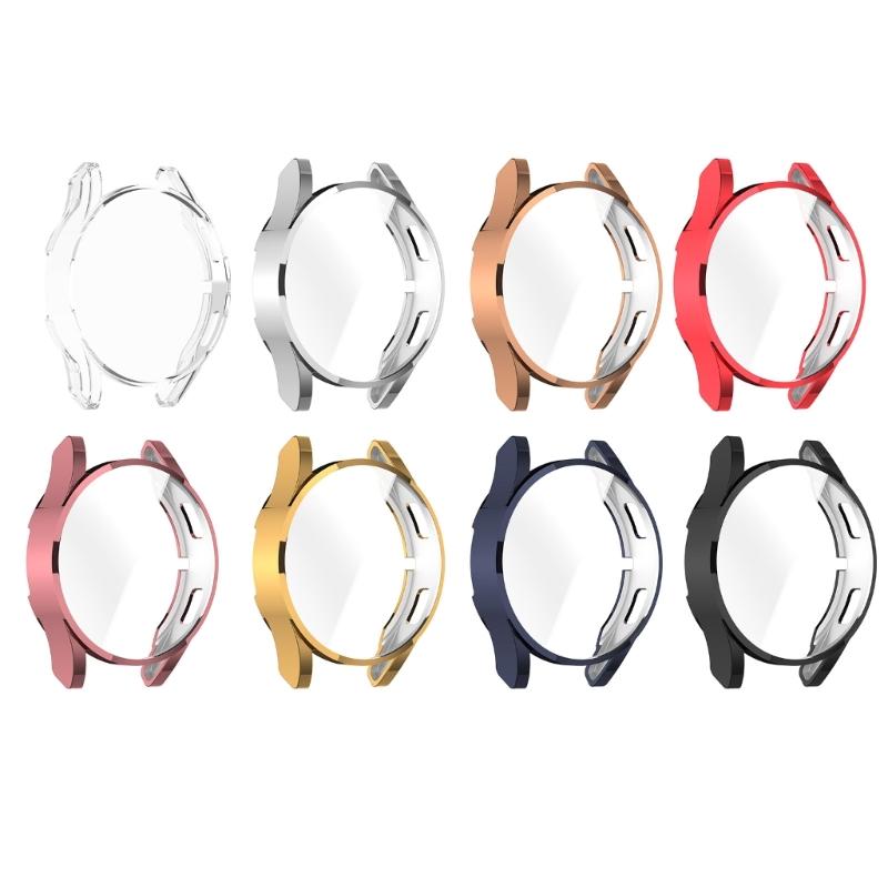Чехол-накладка из ТПУ для умных часов GXY Watch FE 40 мм, тонкий, с защитой экрана, рамка, разные цвета