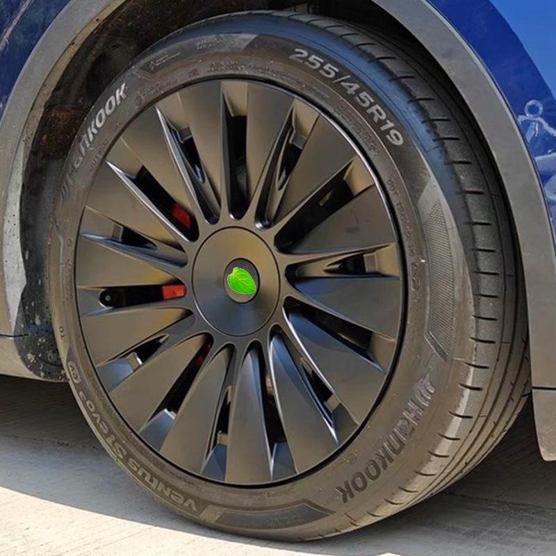 Защитная крышка ступицы диска 19" для Tesla Model Y Whirlwind - Модифицированная версия P с прямым углом